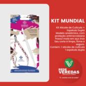 Kit Mundial - Alicate de Cutícula + Espátula Dupla
