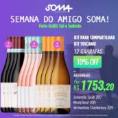 Selverello Syrah 2017 - Miralý Rose 2019 - Vermentino Chardonnay 2019 | 12 Garrafas de Vinho