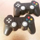 Controle de Vídeo Game de chocolate