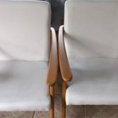 Cadeiras de Magno Bege, em Sued Bege