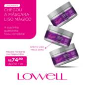 Máscara Liso Mágico Lowell em Bauru 