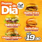 TODO DIA UM LANCHE POR 19,90 em Bauru