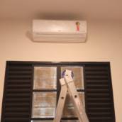 Ar condicionado quente e frio