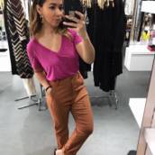 Calça com bolso faca