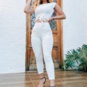 Conjunto Calça e Cropped