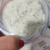 Coalhada de kefir temperada com azeite e especiarias