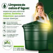 LIMPEZA DE CAIXA DE ÁGUA E RESERVÁTORIOS EM MINAS GERAIS
