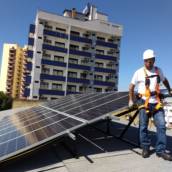 Sistema de energia solar para comércio