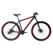 Bicicleta First SHELBY Aro 29 Vermelho Fosco/Preta Alumínio 18v