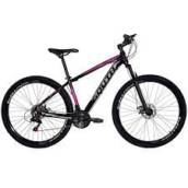Bicicleta Aro 29 South Legend 21 velocidades Preto/Rosa