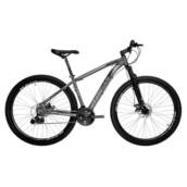 Bicicleta aro 29 Furian Basic Cinza/Preto 24 velocidades