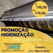 Higienização de Ar condicionado