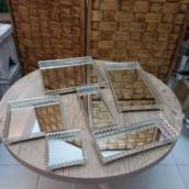 Utensílios para Buffet (copos, taças, pratos, sousplat, talheres, guardanapos, bandejas, rechaud)