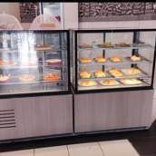Balcão Vitrine expositor aquecido, refrigerado ou neutro