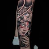 Tatuagens Preto e cinza