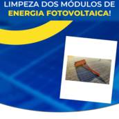 Limpeza de Placa Solar