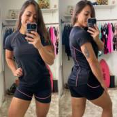 Shorts Preto Fitness em Bauru 