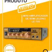 Mini Amplificador de Som