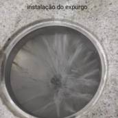 Instalação de expurgo