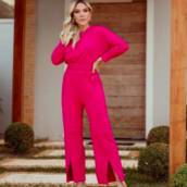 Conjunto Calça e Blusa Moletom Flare