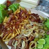 Porção de Calabresa Acebolada em Bauru
