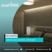 Sanca invertida de gesso