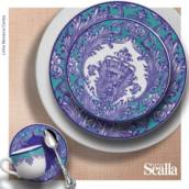 Pratos de porcelana