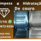NOVIDADE: Limpeza de Banco de Couro em Bauru