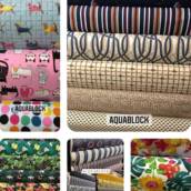 Almofadas, assentos, futons materiais, produção e instalação  