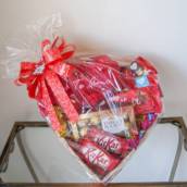 Cesta de chocolate personalizada