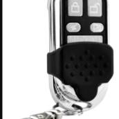Controle de Aço Escovado Duplicador 433,mhz