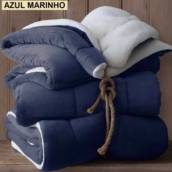 Coberto Felpudo com manta Plush e Sherpa em Bauru