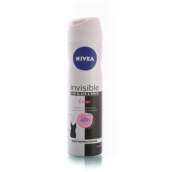 Desodorante nivea aero 2em1 black&white invisible clear 150ml cada