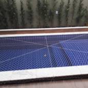 Tela de proteção para piscinas