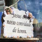 Placas de Casamento de MDF com renda em Bauru