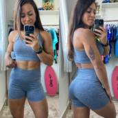 Conjunto shorts e top M