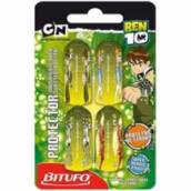 Protetor de Cerdas Ben10 c/4 Unidades