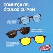 Óculos Clipon – Praticidade 2 em 1 – Tatuí, SP
