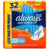 Absorvente Always C/32 Super Prot Seca C/ABAS