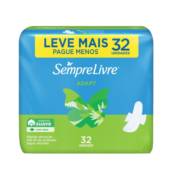 Absorvente Sempre Livre Adapt Plus    Suave  Ultrlv  C/ Abas   C/32 Unid 