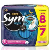 Absorvente Noturno Sym Leve 8 E Pague 7 c/abas 