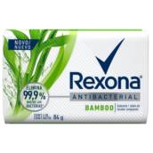 Sabonete Em Barra Rexona Antibacteriano Bamboo Fresh 84g   