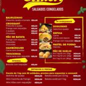 Confira o cardápio da Claicir Congelados