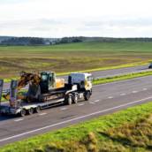 Transporte de máquinas e equipamentos 