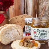 Geléia caponata de beringela