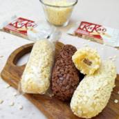 Tubete de brigadeiro com Kit Kat