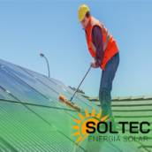 Limpeza de Placa Solar