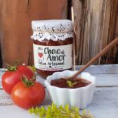 Geléia de tomate com manjericão