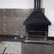 Construção de área gourmet