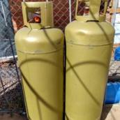 Cilindro P45 de 45Kg de gás industrial